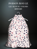 POISON ROUGE Liz Blouse Colors