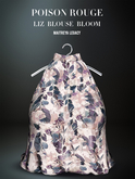 POISON ROUGE Liz Blouse Bloom