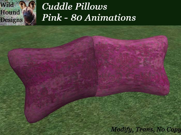 [WHD] -- Cuddle Pillows - Pink - 80 Animations