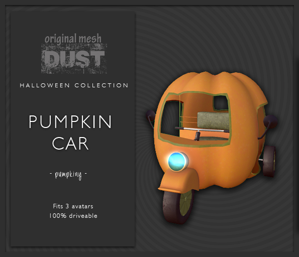 DUST: pumpkin car - pumpkiny