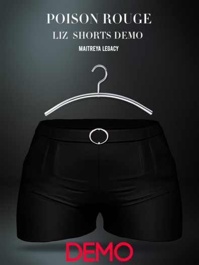 POISON ROUGE Liz Shorts DEMO