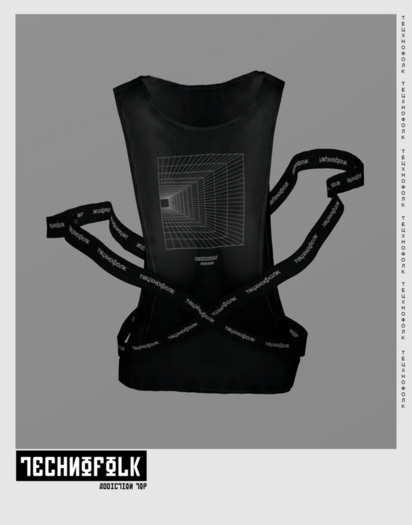 TECHNOFOLK_ADDICTION TANK TOP_005
