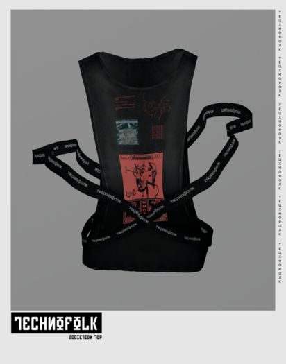 TECHNOFOLK_ADDICTION TANK TOP_002