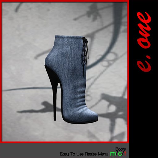 e.one Shorty Denim Blue