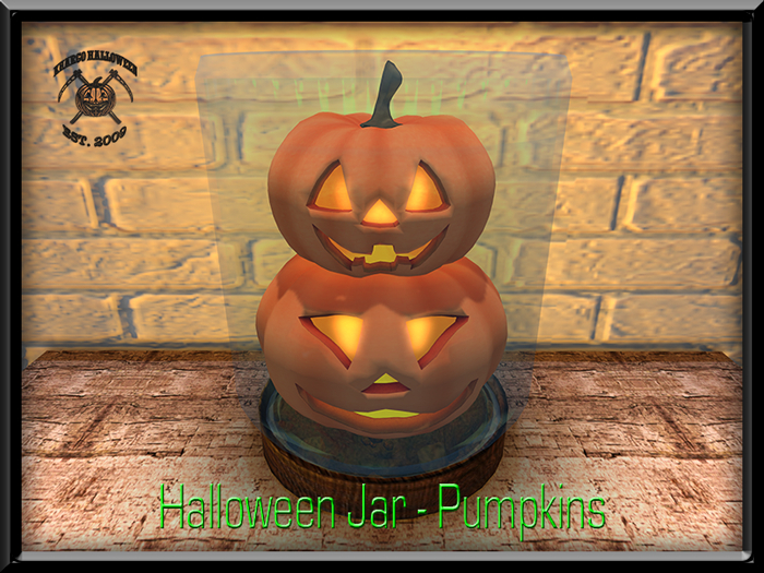 HALLOWEEN - PUMPKINS JAR
