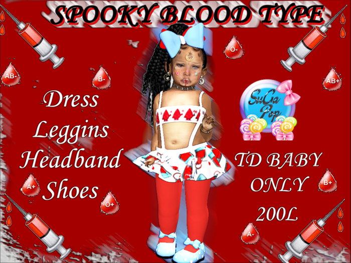 SuGaP0P: SPOOKY BLOOD TYPE 