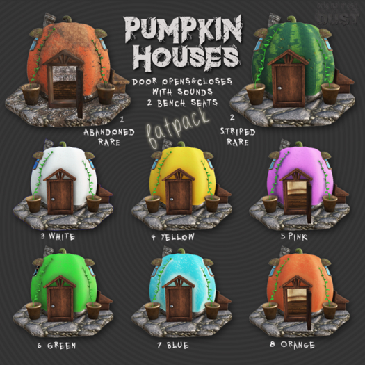 DUST:  Pumpkin Houses FATPACK