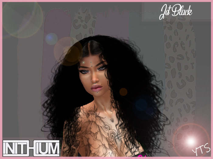 YTS-JET BLACK WIG
