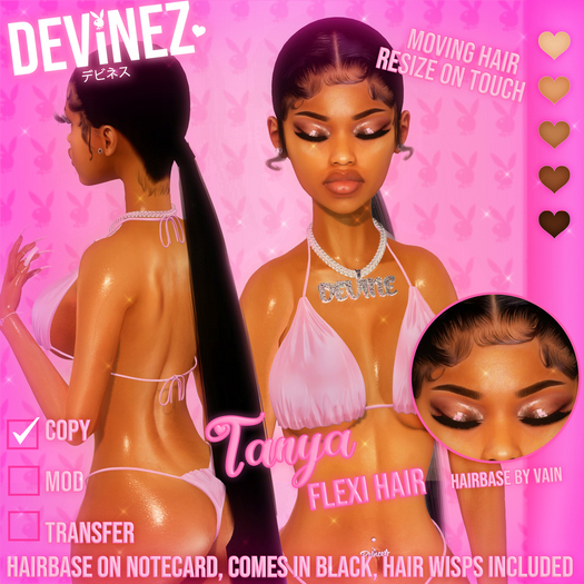 DEVINEZ - Tanya Flexi Hair DEMO Packed.