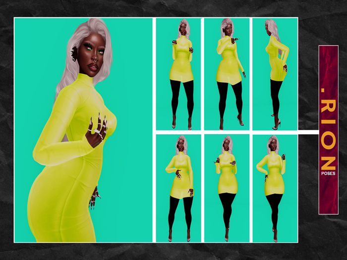 .RION - Little Bit Bento Pose Pack 