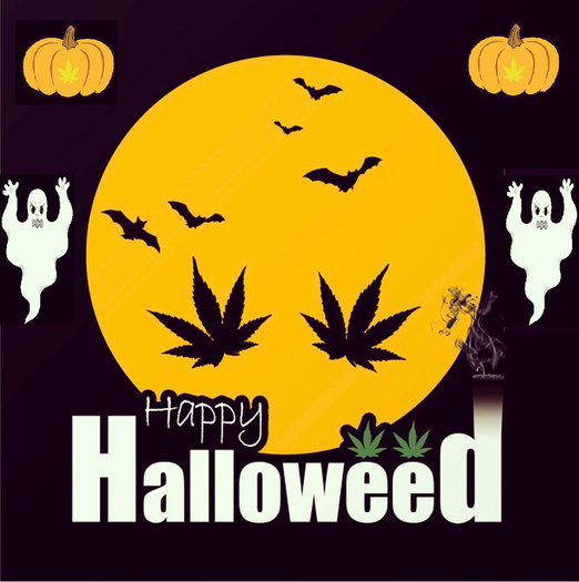 Sign- Happy Halloweed Yellow