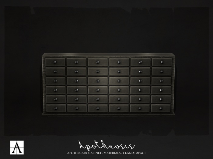 Architect. Apotheosis Apothecary Cabinet #4