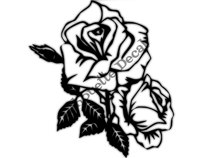 Rose  Decal 