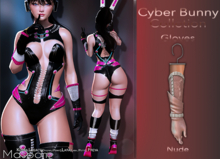 Second Life Marketplace - [[ Masoom ]] Cyber Bunny Gloves Pink ...