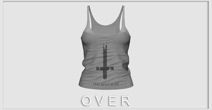 Over - Shirt Cross White Cross