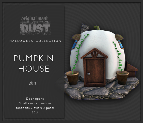 DUST: Pumpkin House - White