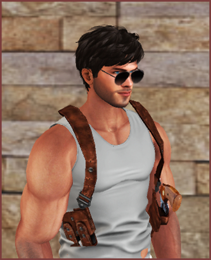 Shoulder Holster  'n Gun (wear or add)
