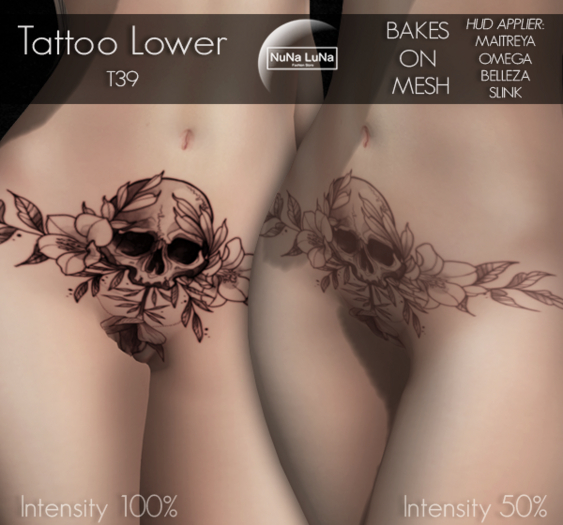 ~NL~ Tattoo Lower - T39