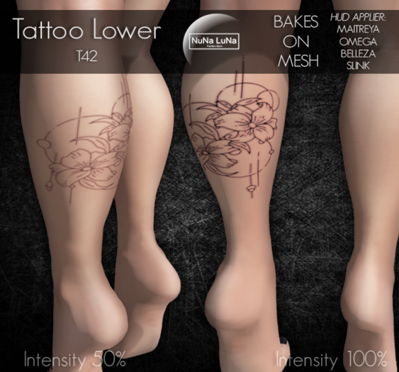 ~NL~ Tattoo Lower - T42