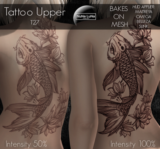 ~NL~ Tattoo Upper - T27