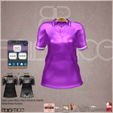 Baiastice_Polo Shirt Dress-Violet