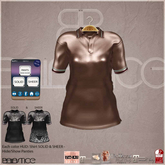 Baiastice_Polo Shirt Dress-Coffee