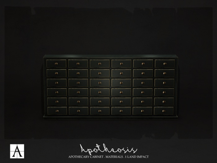 Architect. Apotheosis Cabinet Special (2) 1LI
