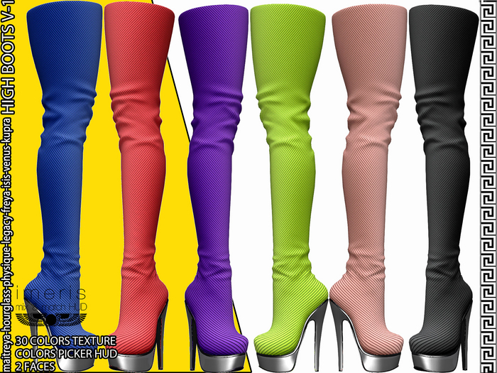 imeris / HIGH BOOTS V-1