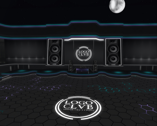 RS8 - [Teal & Purple] - Neon Disco Club - 90x90 - [ADHIR] - BOX