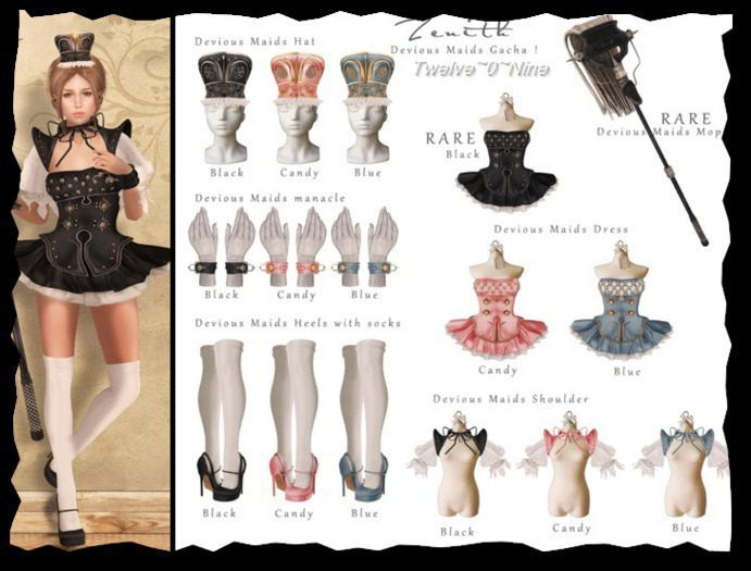 =Zenith=Devious Maids - Candy SET MAITREYA