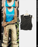 DUALIZED.-_-. Double Tank.(Black)