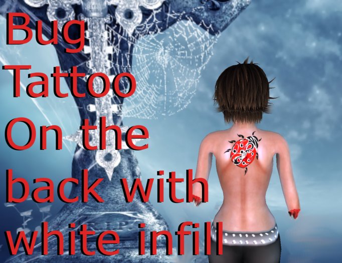 Ladybug tattoo 1 