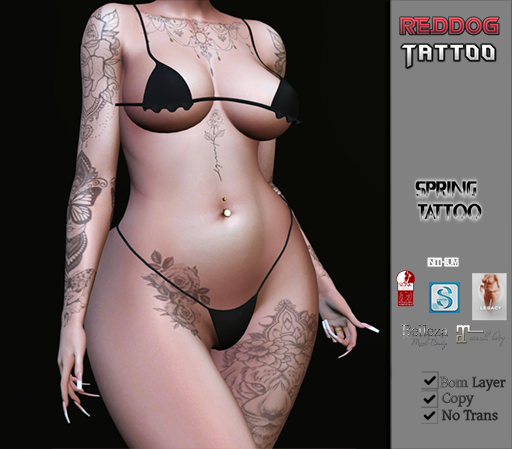 REDDOG TATTOO - SPRING TATTOO