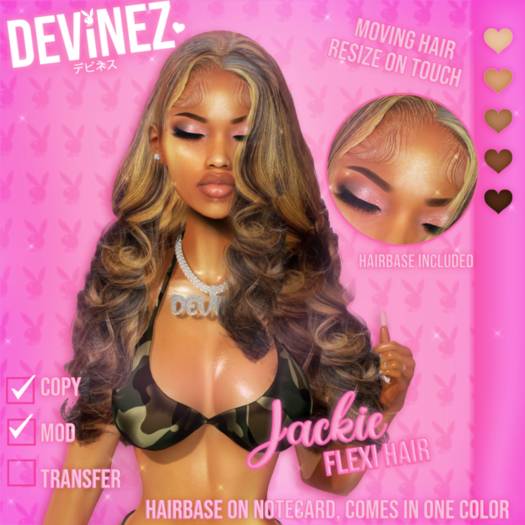 DEVINEZ - Jackie Flexi Hair Packed.