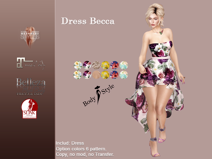 [BS] Body & Style Dress Becca