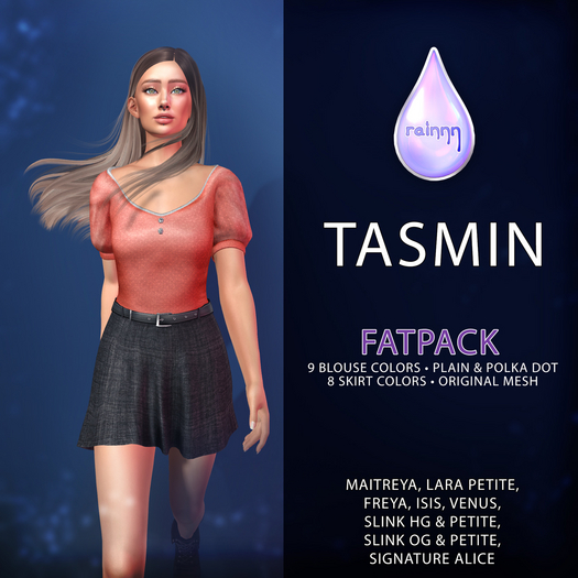 rainnn - Tasmin - Blouse & Skirt - [FATPACK]
