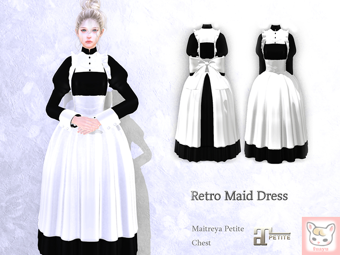 Maitreya Petite , fuayu Retro Maid black