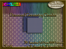 Diamond Geometry Combo Seamless Texture Set
