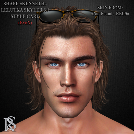 R.STYLE - SHAPE KENNETH for LELUTKA SKYLER 3.1 & STYLE CARD