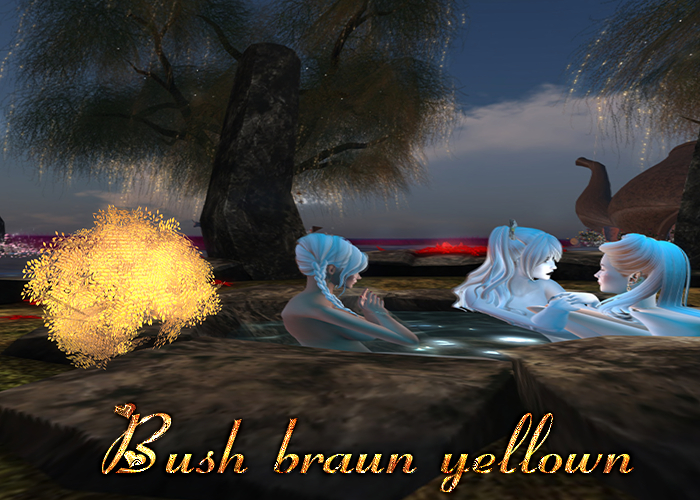 Bush braun yellow