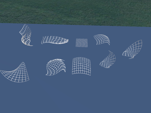 Set of mesh lattices - FULL PERM