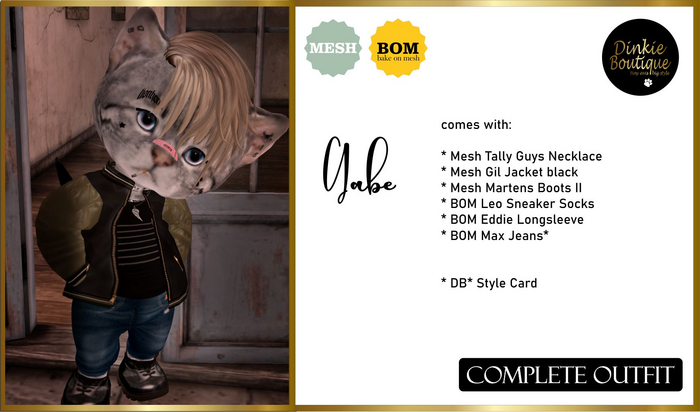 *DB*  AUTUMN21 - Fashion Look - Gabe