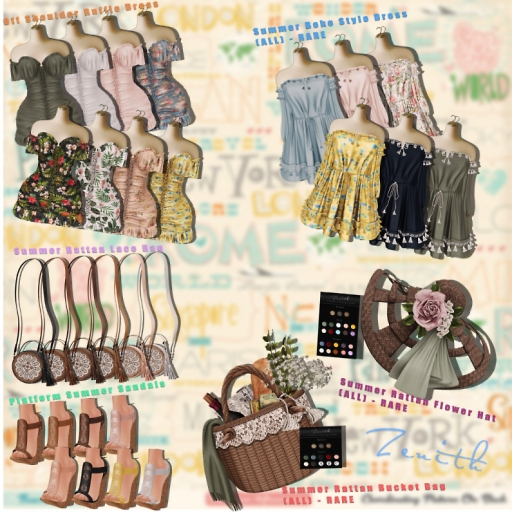 =Zenith=Summer Rattan Lace Bag (Brwon) Maitreya