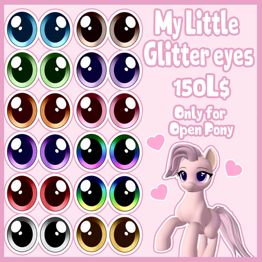 OpenPony GlitterEyes