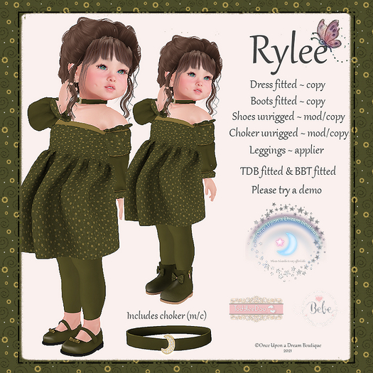 OUD Rylee Olive TDB BBT Fitted