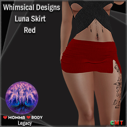 WD Luna Skirt Red