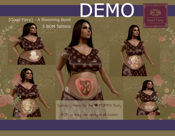 [Good Fairy] - A Blooming Bond {Tattoo} *DEMO*