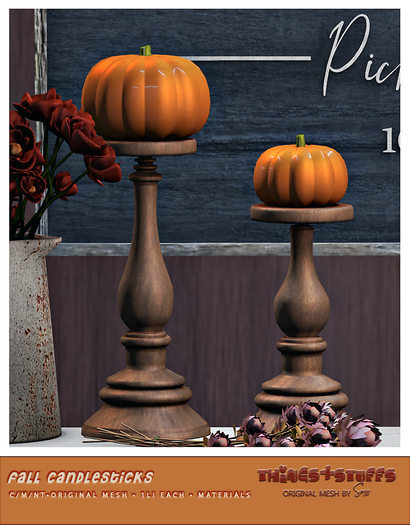 ♥ things&stuffs [fall candlesticks] ♥