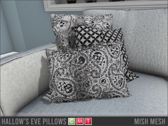 Mish-Mesh  Hollow's eve Pillows