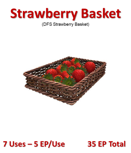 DFS Strawberry Basket (Texture Only) UPDATED